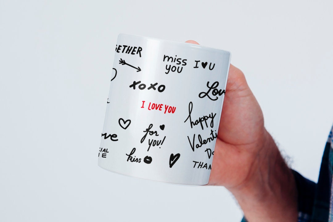 Valentinstagsgeschenk | LOVE Tasse | Kalender | Partnertasse | Geschenk Partner  | Liebe