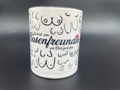 Busenfreundin | Geschenk für die beste Freundin | BFF | Kaffeetasse | Kaffeebecher |